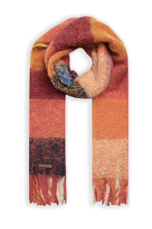 WeirdFish Austell Cosy Check Scarf
