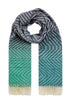 Weird Fish Jadida Eco Brushed Zig-Zag Scarf