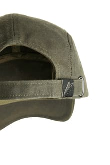 Weird Fish Bowers Waxed Canvas Cap 202972 FIRGN - Fir Green