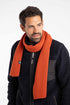 Weird Fish Stornoway Ribbed Scarf – Soft Recycled Knit Men’s Scarf 202980