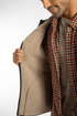 Weird Fish Torpoint Faux Shearling Bonded Full Zip Thermal Fleece Hoodie 203184 ESP - Espresso