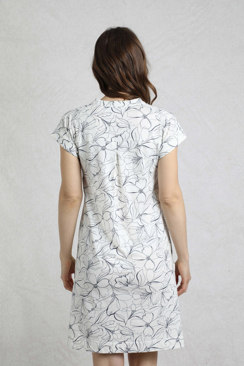 Weird Fish 203305 Suffolks Organic Printed Jersey Dress