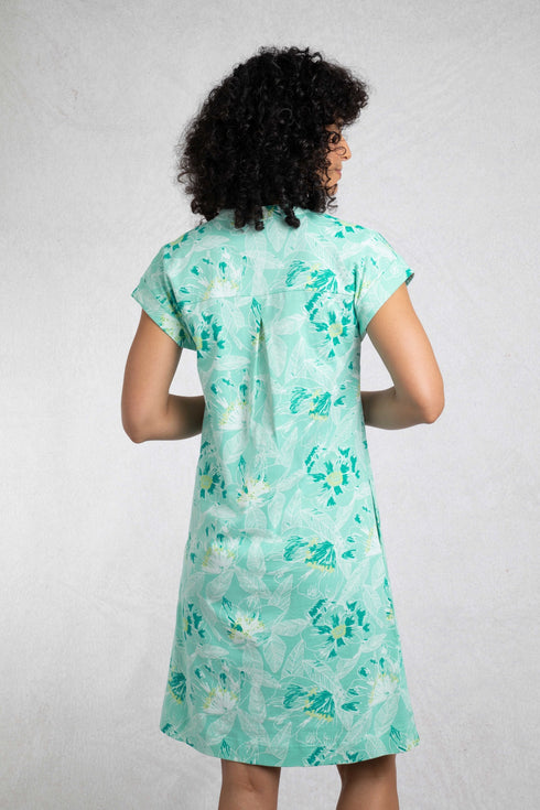 Weird Fish 203305 Suffolks Organic Printed Jersey Dress