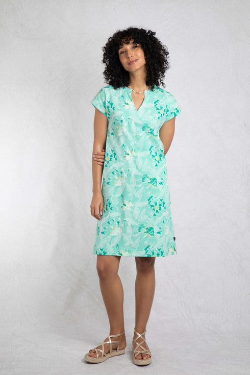 Weird Fish 203305 Suffolks Organic Printed Jersey Dress