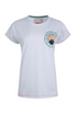 Weird Fish Sunset Summit Back Print Organic Cotton Graphic T-Shirt 203340