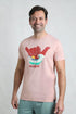 Weird Fish 203353 Hang Loose Eco Graphic T-Shirt Dusty Rose