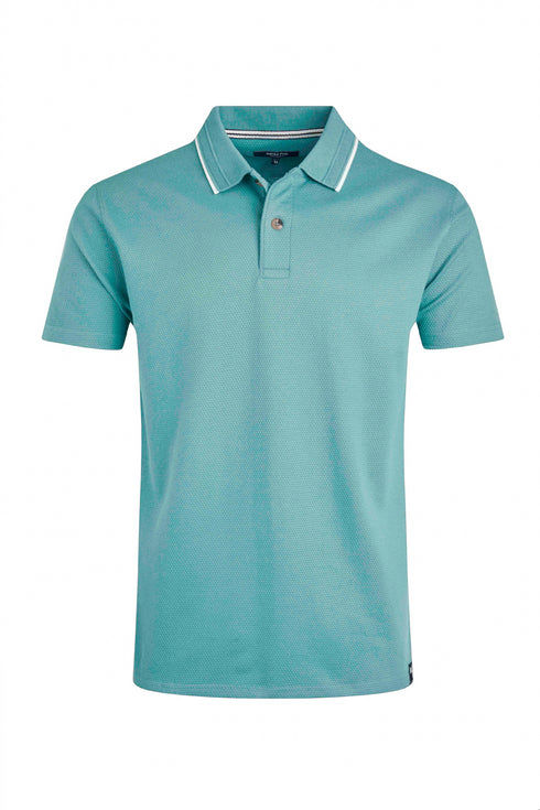 Weird Fish 203366 Powell Textured Knitted Polo