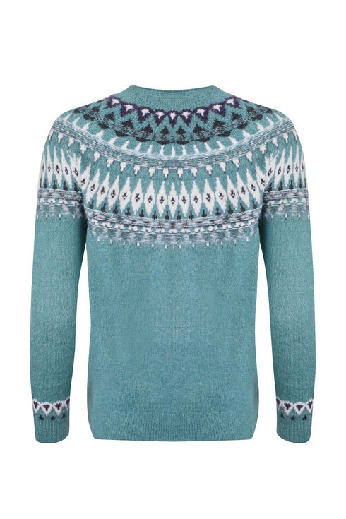 Weird Fish Women's Lowell Eco Fair Isle Jumper 203595