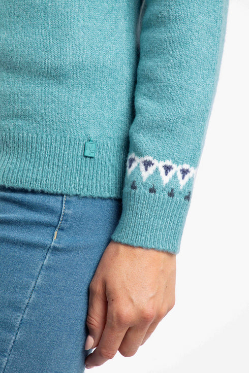 Weird Fish Women's Lowell Eco Fair Isle Jumper 203595