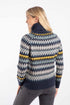 Weird Fish Annecy Fair Isle Roll Neck Jumper 203599 - Women's Cosy Knit