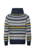 Weird Fish Annecy Fair Isle Roll Neck Jumper 203599 - Women's Cosy Knit