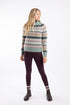 Weird Fish Annecy Fair Isle Roll Neck Jumper 203599 - Women's Cosy Knit