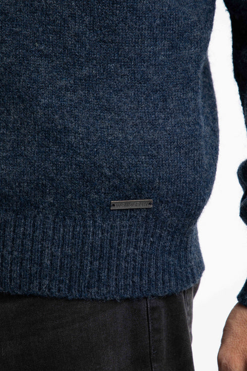 Weird Fish Larner Eco 1/4 Zip Fair Isle Jumper 203601