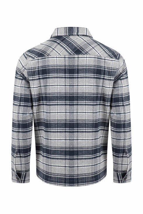 Weird Fish Bosco Check Flannel Overshirt – Warm Brushed Cotton Feel 203631