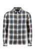 Weird Fish Broxton Organic Cotton Herringbone Check Shirt 203634