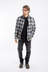 Weird Fish Broxton Organic Cotton Herringbone Check Shirt 203634