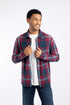 Weird Fish Broxton Organic Cotton Herringbone Check Shirt 203634