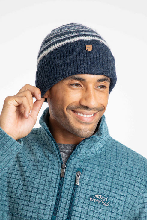 Weird Fish Rodi Fine Fair Isle Beanie 203675