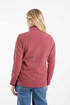 Weird Fish Sarah 1/4 Zip Two-Tone Textured Thermal Fleece 203756 GARN - Garnet Red