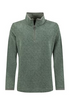 Weird Fish Sarah 1/4 Zip Two-Tone Textured Thermal Fleece 203756 MILGR - Military Green
