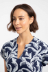 Weird Fish Suffolks Ink Printed Jersey Dress Organic Cotton 203971