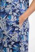 Weird Fish Suffolks Blue Indigo Printed Jersey Dress Organic Cotton 203971