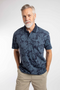 Weird Fish Sarat Cotton Printed Polo Shirt Bold Pattern Soft Jersey 204036