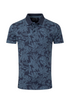 Weird Fish Sarat Cotton Printed Polo Shirt Bold Pattern Soft Jersey 204036