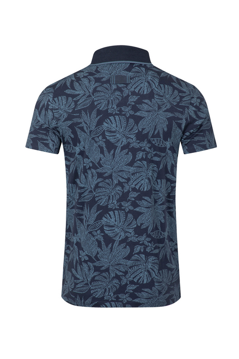 Weird Fish Sarat Cotton Printed Polo Shirt Bold Pattern Soft Jersey 204036