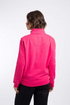 Weird Fish Avery 1/4 Zip Brushed Fleece Sweatshirt 204045 FOXGL - Foxglove Pink