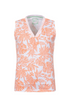 Weird Fish Nonno Printed Jersey Vest Sorbet 204058