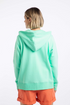 Weird Fish Cyra Graphic Full Zip Hoodie Apple Mint 204062
