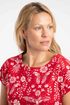 Weird Fish Paw Paw Rich Red Printed Jersey T-Shirt 204083