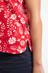 Weird Fish Paw Paw Rich Red Printed Jersey T-Shirt 204083