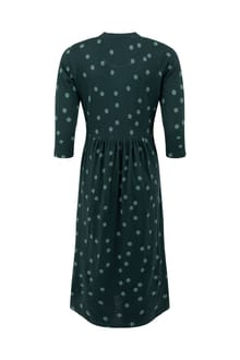 Weird Fish Isolde Printed Jersey Midi Dress 204300 - Bamboo Green