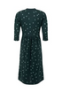 Weird Fish Isolde Printed Jersey Midi Dress 204300 - Bamboo Green