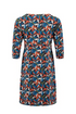 Weird Fish Starshine Printed Cotton Jersey Dress 204301 - Koi Orange