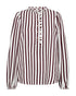 FreeQuent Ladies FQNOTO Striped Blouse 204913 - Bordeaux & Off-White