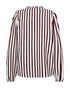 FreeQuent Ladies FQNOTO Striped Blouse 204913 - Bordeaux & Off-White