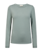 Freequent FQLIANA Long-Sleeve Jersey Top 205298 Iceberg Green