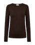 Freequent FQLIANA Long-Sleeve Jersey Top 205298 Mole Brown