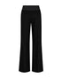 Freequent FQSHANTAL Power Stretch Wide Leg Pants 205439 BLK - Black