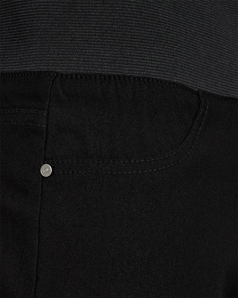 Freequent FQSHANTAL Power Stretch Wide Leg Pants 205439 BLK - Black