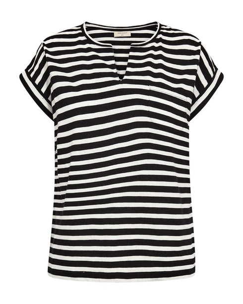 Free/Quent FQVIVA Printed T-Shirt with Pocket 205751