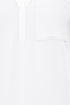 Fransa FRZawov Blouse Antique White Short Sleeve V-Notch Neck 20603737