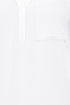Fransa FRZawov Blouse Antique White Short Sleeve V-Notch Neck 20603737