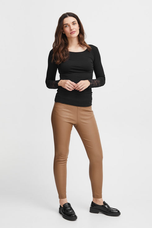 Fransa Hizamond Women's Long Sleeve Top 20613313