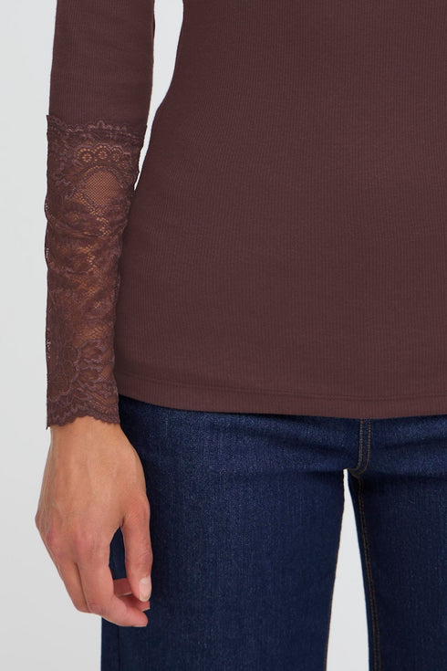 Fransa Hizamond Women's Long Sleeve Top 20613313