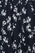 Fransa Womens Lalu V-Neck Midi Dress 20613512 - Scatter Floral Salute Blue
