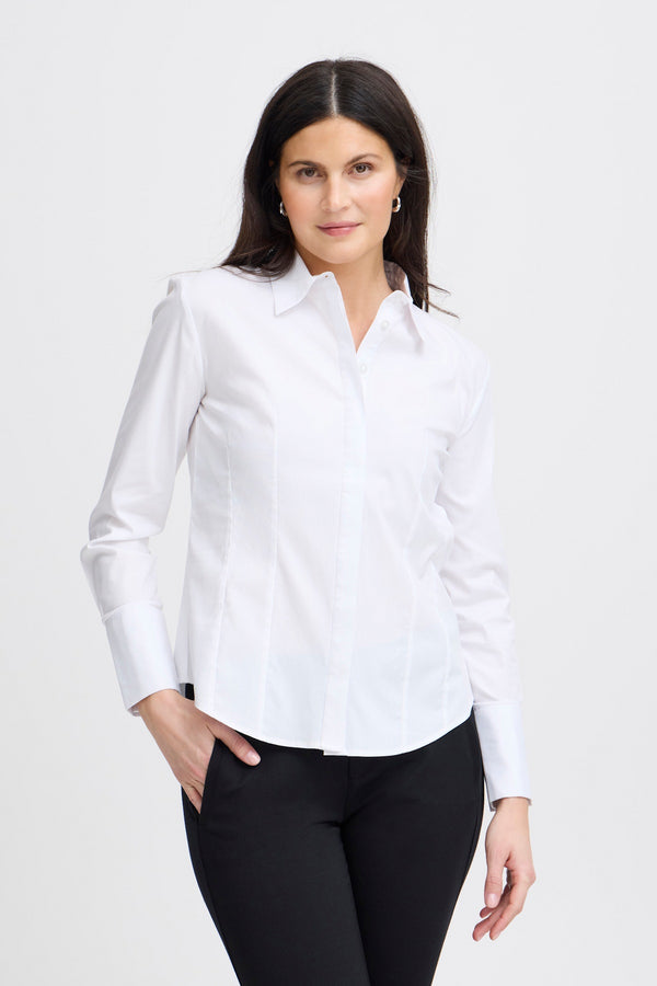 Fransa FRZASHIRT Women's Tailored Long Sleeve Shirt 20614047